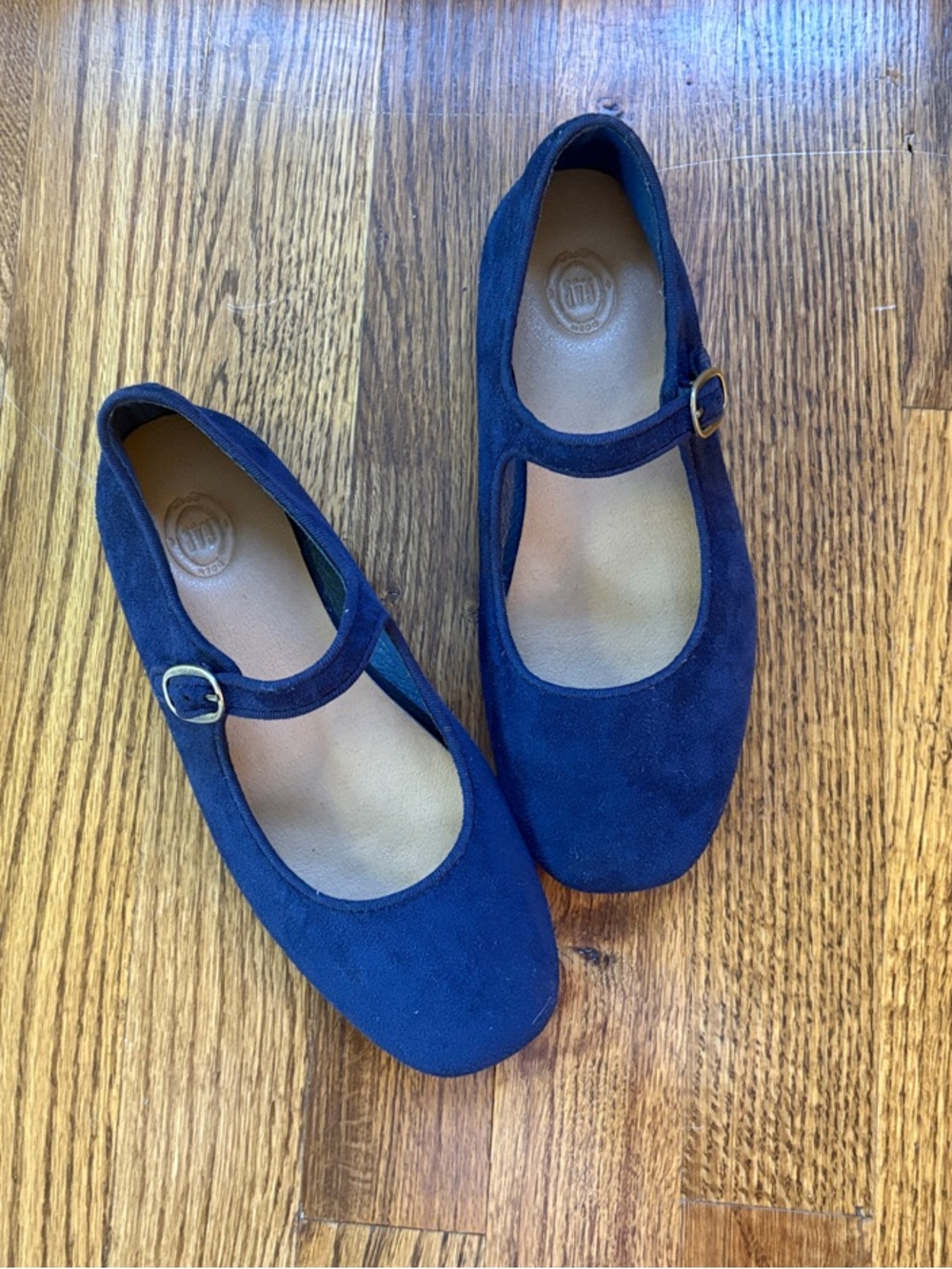 Gap x DOEN Girls Navy Mary Jane Shoes